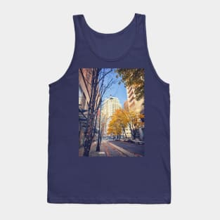 Fall in City Tank Top